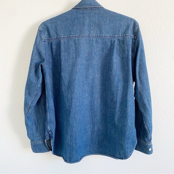 Jenni Kayne O’Keefe Denim Button Down Shirt Small - Picture 6 of 8